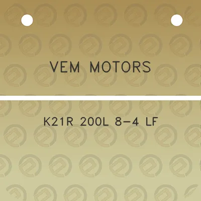 vem-motors-k21r-200l-8-4-lf