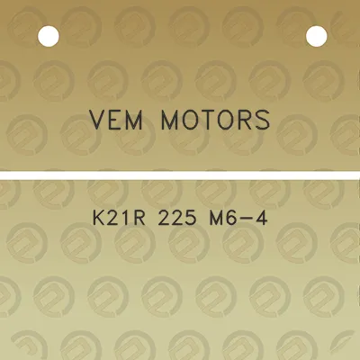 vem-motors-k21r-225-m6-4