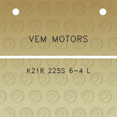 vem-motors-k21r-225s-6-4-l