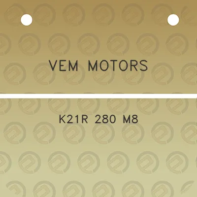 vem-motors-k21r-280-m8