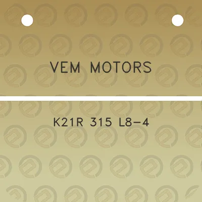 vem-motors-k21r-315-l8-4