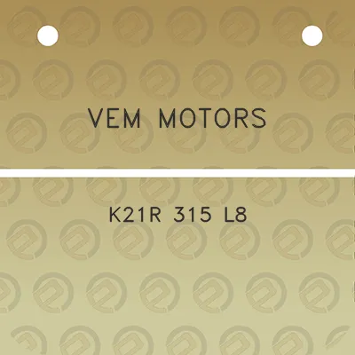 vem-motors-k21r-315-l8