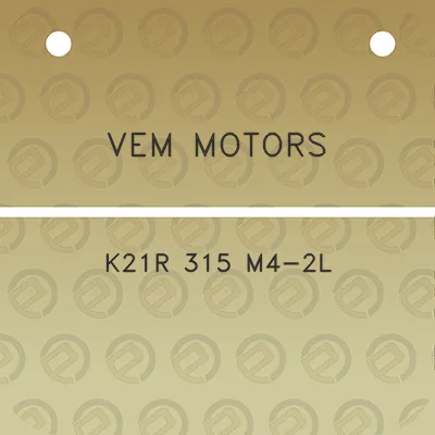 vem-motors-k21r-315-m4-2l