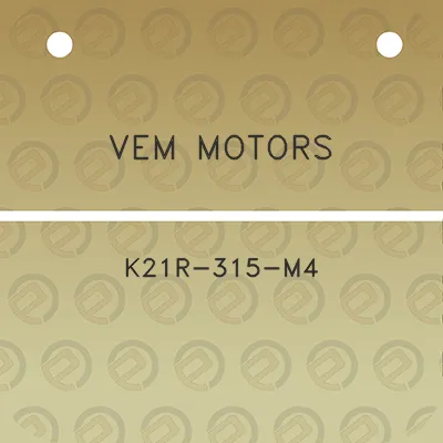 vem-motors-k21r-315-m4