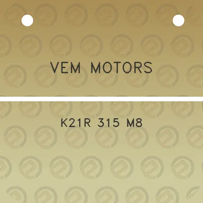 vem-motors-k21r-315-m8