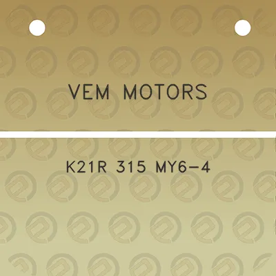 vem-motors-k21r-315-my6-4