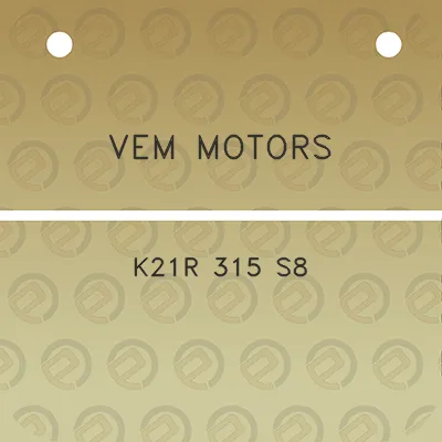 vem-motors-k21r-315-s8