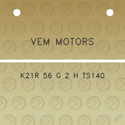 vem-motors-k21r-56-g-2-h-ts140