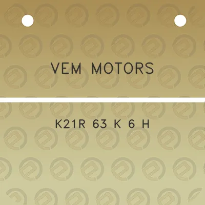 vem-motors-k21r-63-k-6-h