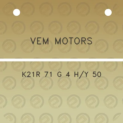 vem-motors-k21r-71-g-4-hy-50