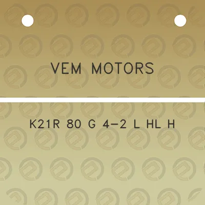 vem-motors-k21r-80-g-4-2-l-hl-h