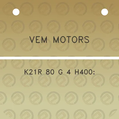 vem-motors-k21r-80-g-4-h400