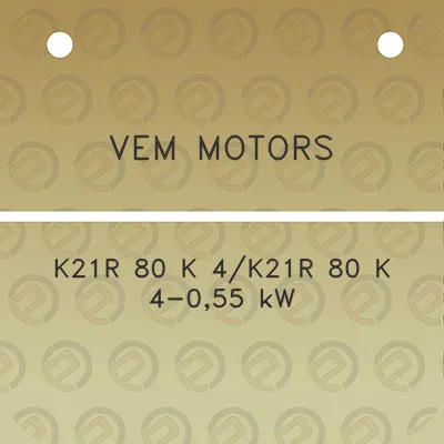 vem-motors-k21r-80-k-4k21r-80-k-4-055-kw