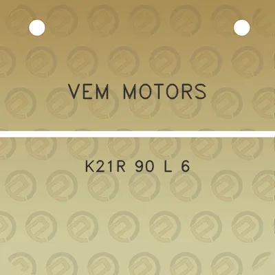 vem-motors-k21r-90-l-6