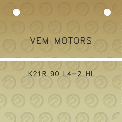 vem-motors-k21r-90-l4-2-hl