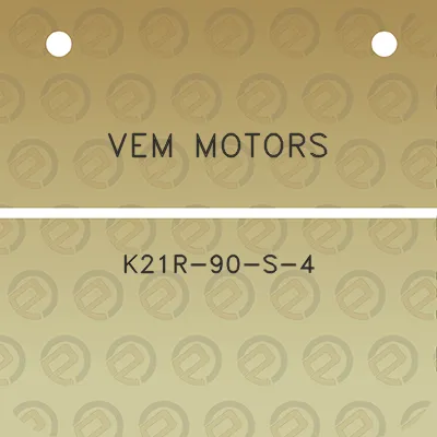 vem-motors-k21r-90-s-4