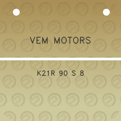 vem-motors-k21r-90-s-8