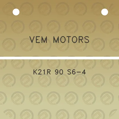 vem-motors-k21r-90-s6-4