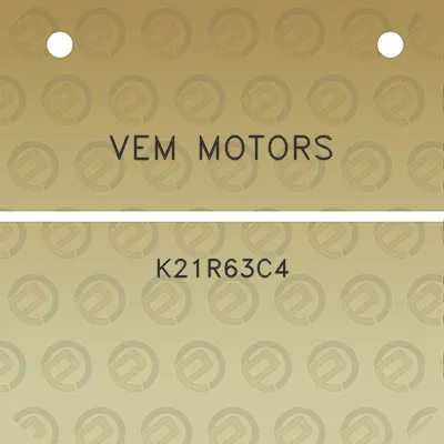 vem-motors-k21r63c4