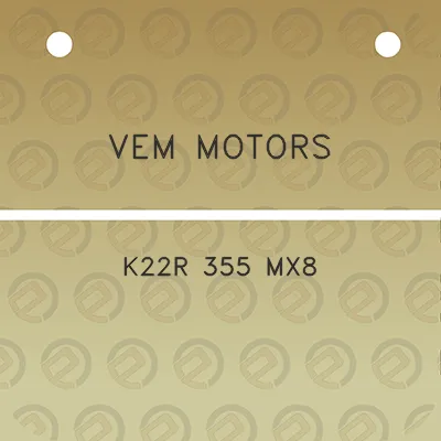 vem-motors-k22r-355-mx8