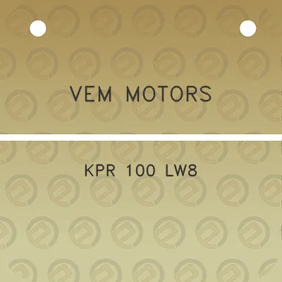 vem-motors-kpr-100-lw8