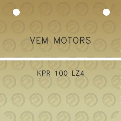 vem-motors-kpr-100-lz4