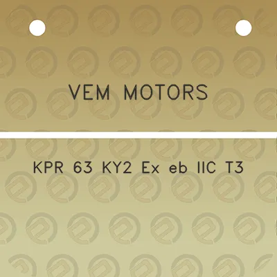 vem-motors-kpr-63-ky2-ex-eb-iic-t3