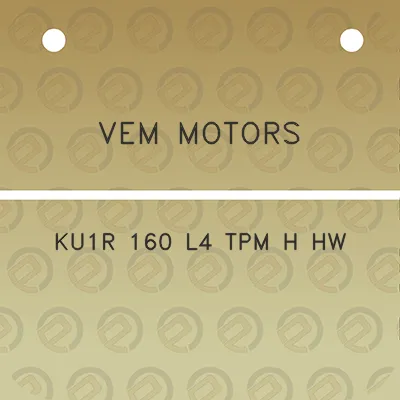 vem-motors-ku1r-160-l4-tpm-h-hw