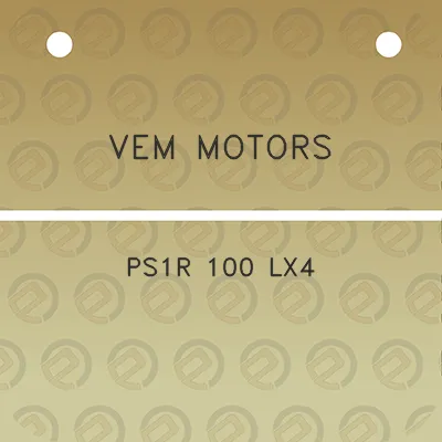 vem-motors-ps1r-100-lx4