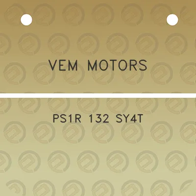 vem-motors-ps1r-132-sy4t