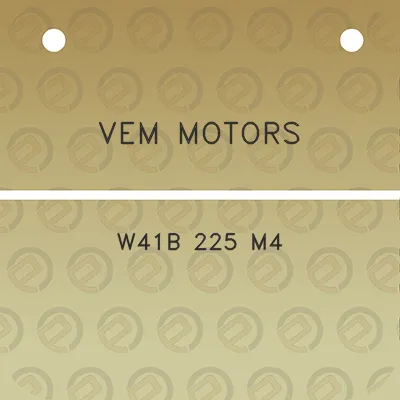 vem-motors-w41b-225-m4