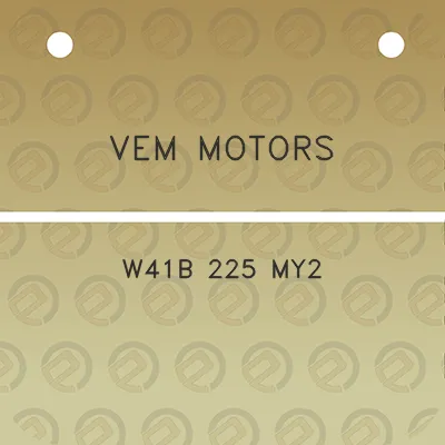 vem-motors-w41b-225-my2