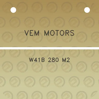 vem-motors-w41b-280-m2