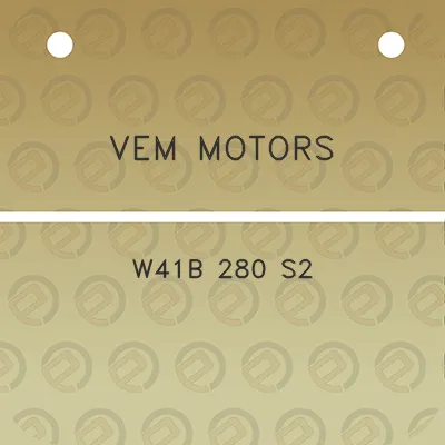 vem-motors-w41b-280-s2