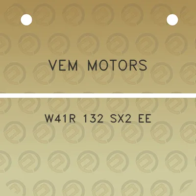 vem-motors-w41r-132-sx2-ee