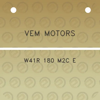 vem-motors-w41r-180-m2c-e