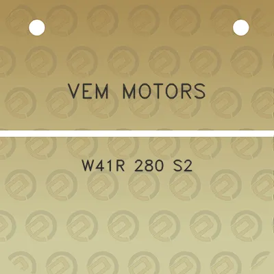 vem-motors-w41r-280-s2