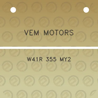 vem-motors-w41r-355-my2