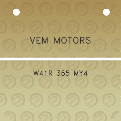 vem-motors-w41r-355-my4