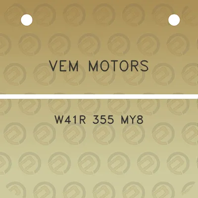 vem-motors-w41r-355-my8