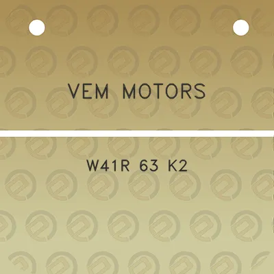 vem-motors-w41r-63-k2