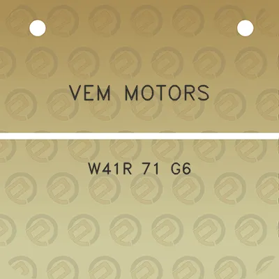 vem-motors-w41r-71-g6