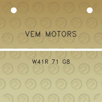 vem-motors-w41r-71-g8