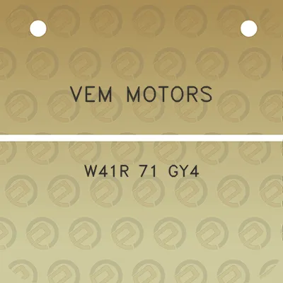 vem-motors-w41r-71-gy4