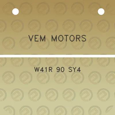 vem-motors-w41r-90-sy4