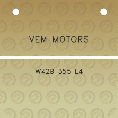 vem-motors-w42b-355-l4