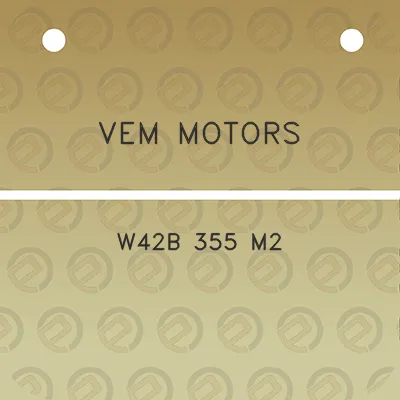 vem-motors-w42b-355-m2