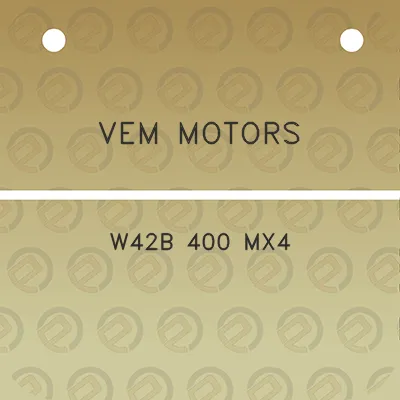 vem-motors-w42b-400-mx4