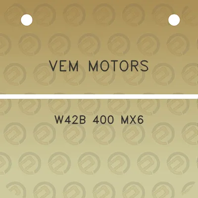 vem-motors-w42b-400-mx6