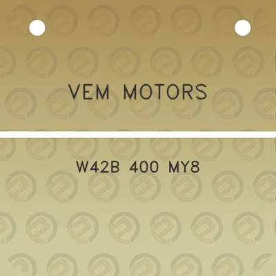 vem-motors-w42b-400-my8